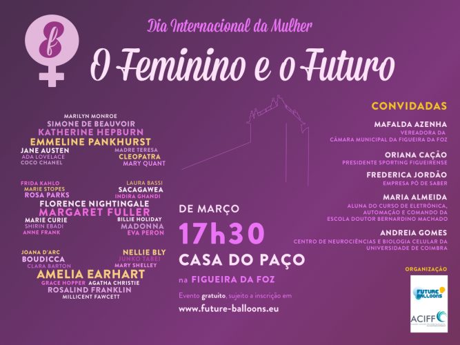 O Feminino e o Futuro – Inscrições